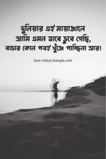 sad love status bangla pic