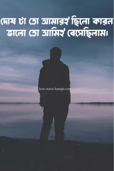sad love status bangla pic